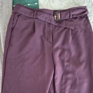 Ann Taylor The Belted Taper Pant, Size 14.